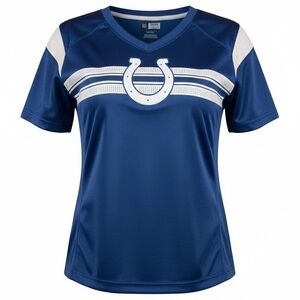 NWOT NFL Indianapolis Colts Jersey, Graphic, Horseshoe, Sz XL, slim cut, mesh​​